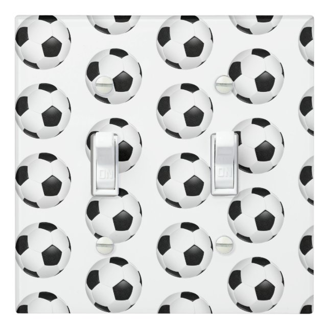 Sports Soccer Light Switch Cover (In Situ)