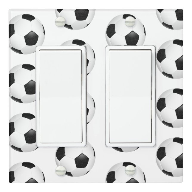 Sports Soccer Light Switch Cover (In Situ)