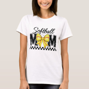 Sports Softball Mom T-Shirt