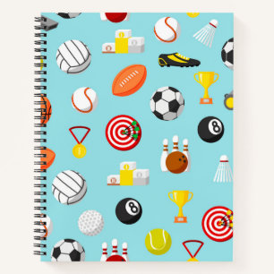 Sports Spiral Notebook