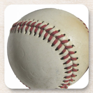 Sports Team Game Ball Baseball Field Coach Art Drink Coaster