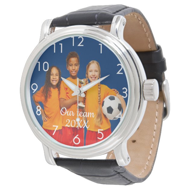 Create your own family photo keepsake watch | Zazzle