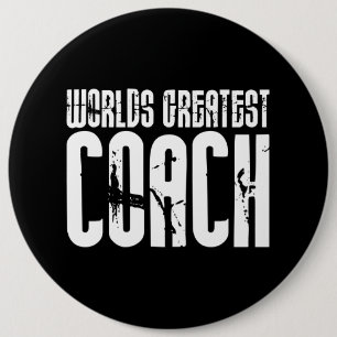 Sports Teams Coaches : World's Greatest Coach Pinback Button