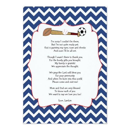 baby card note