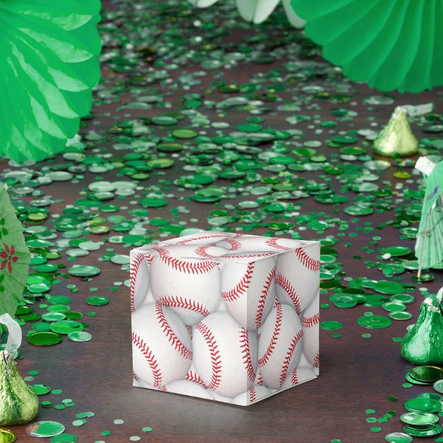 Sports Theme Baseball Birthday Favor Boxes (Creator Uploaded)