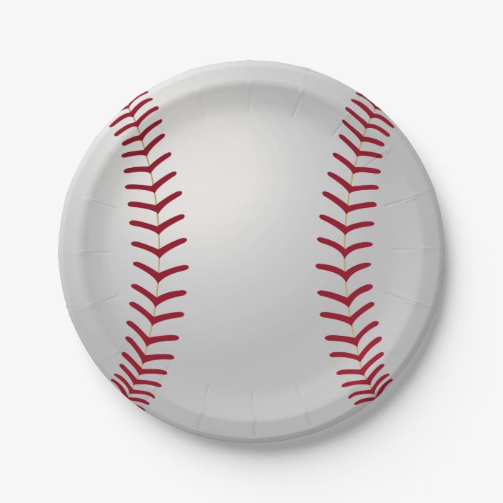 sports paper plates