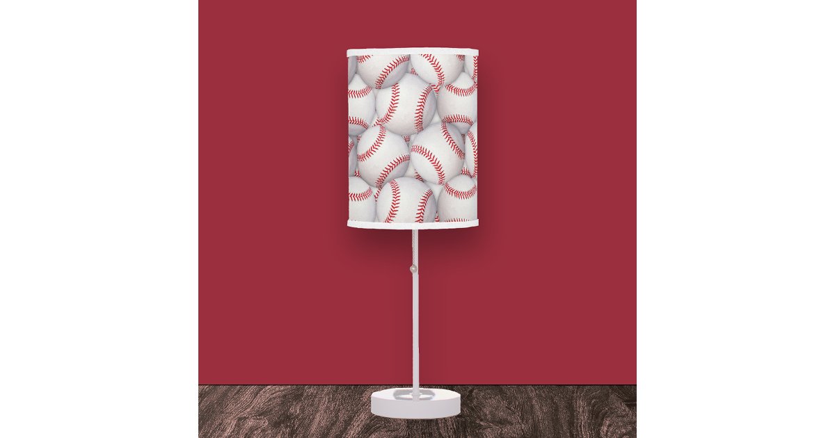 Sports Theme Baseball Lamp | Zazzle