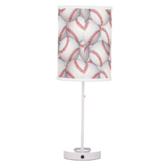 Sports Theme Baseball Lamp (Back)