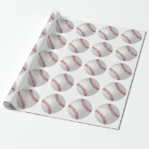 Baseball Vintage Gift Wrap 