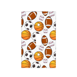 Sports Theme Cool Light Switch Cover