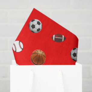 Sports Theme Tissue Paper
