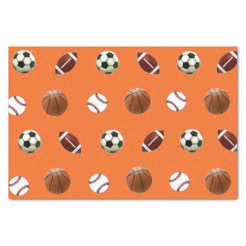 Sports Themed Gift Tissue Paper