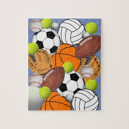 Sports Themed Jigsaw Puzzle