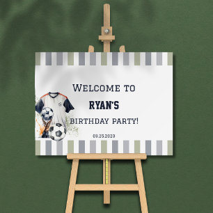 Sports Themed Party Decor Soccer Foam Board