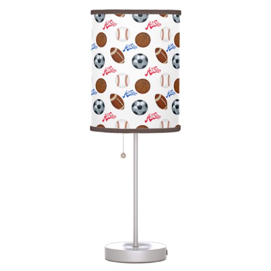 Sports Themed Table Lamp (Right)