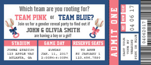 sports ticket invitations zazzle