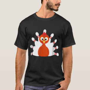 sports turkey and bowling - thanksgiving T-Shirt