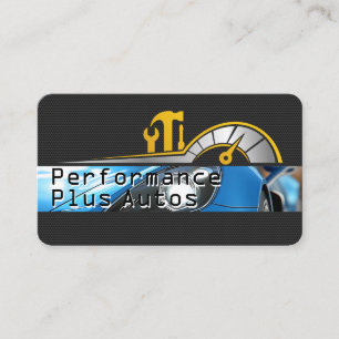 Sports Vehicle   Auto Care Serivices Business Card