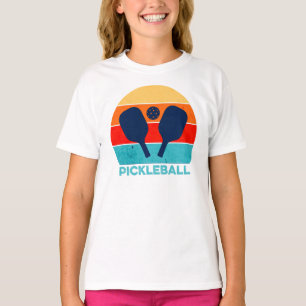 Sports Vintage Pickleball paddle and ball T-Shirt