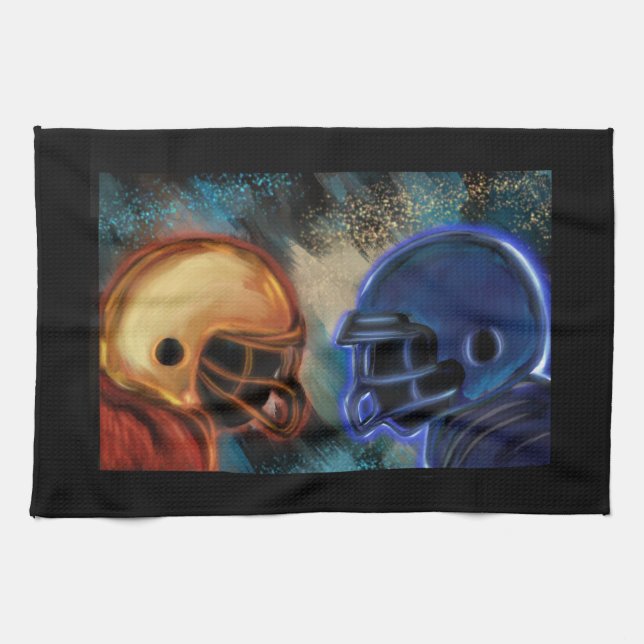 Sports warriors kitchen towel (Horizontal)