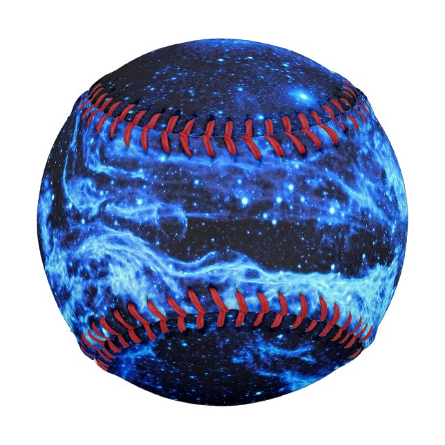 Sports with the Cygnus Loop Nebula Baseball (Front)