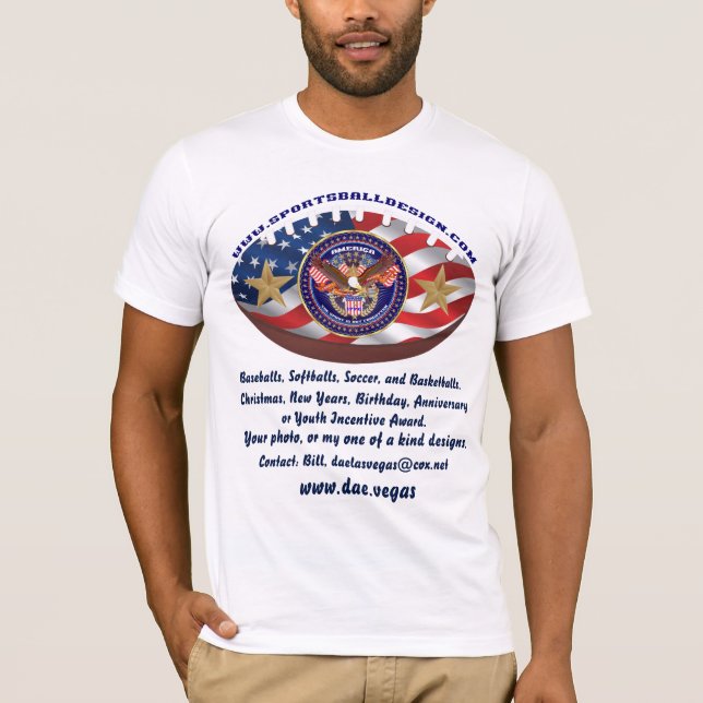 sportsballgraphicsdesigner T-Shirt (Front)
