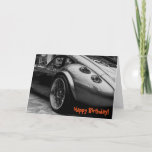 Sportscar Happy Birthday Greeting Card<br><div class="desc">Sportscar Happy Birthday Greeting Card - Perfect for your Son,  Grandson,  Godson,  Brother,  Father,  Husband.  You get the idea! For the special man in your life!</div>