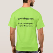 sportsfrog T-Shirt (Back)
