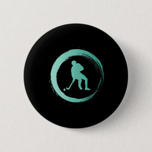 Sportsman Hockey Field Hockey _9 Button