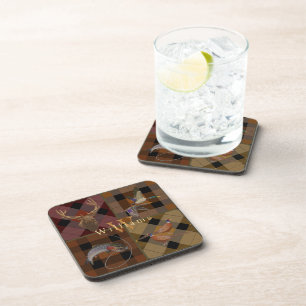 Sportsman Hunting Theme Beverage Coaster