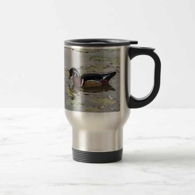 Sportsman Wood Ducks Travel Mug (Right)