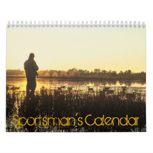 Sportsmans Calendar _ Hunting Year Round