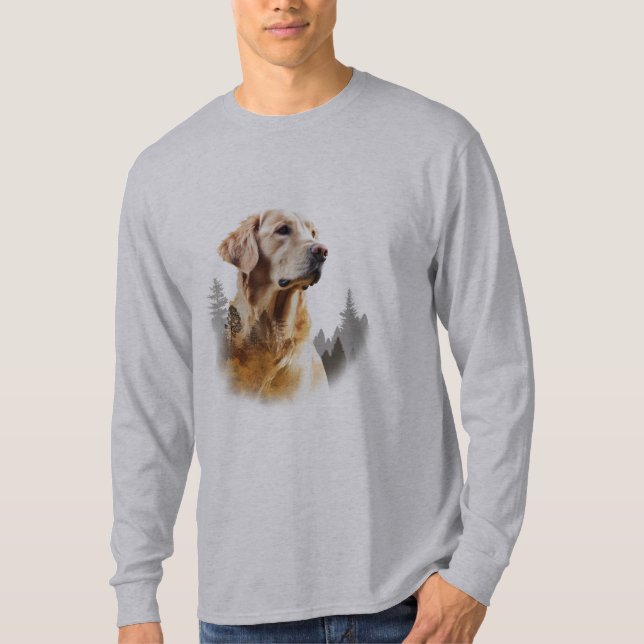 Sportsman's Paradise - Yellow Lab T-Shirt (Front)
