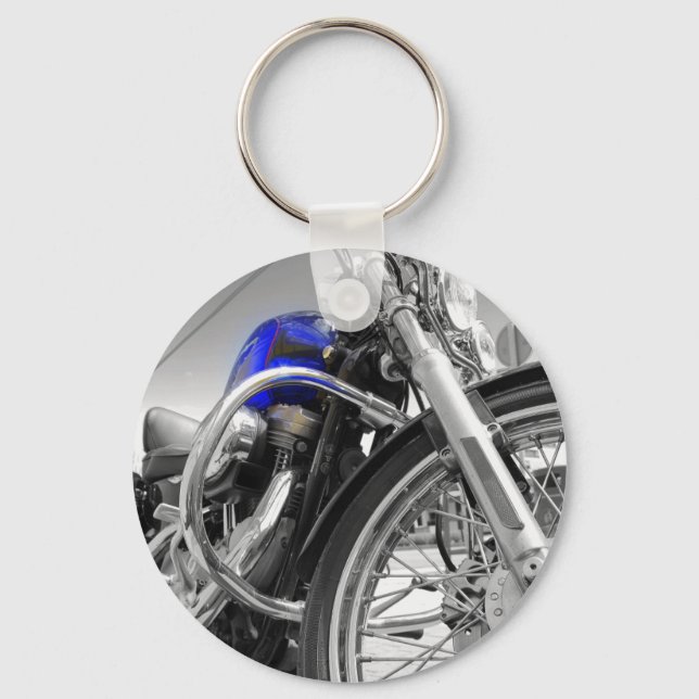Sportster Blues Keychain (Front)