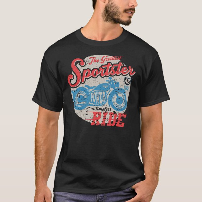 Sportster power ride T-Shirt (Front)