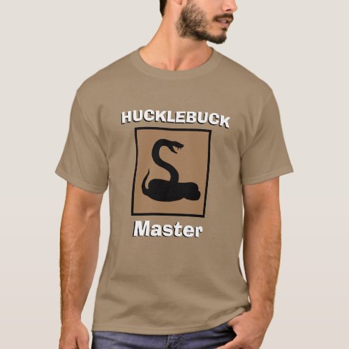 Sportswear Snake Hunter Bayou HUCKLEBUCK MASTER T_Shirt