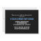 Sporty 3 Photo Graduation Announcement Black Blue