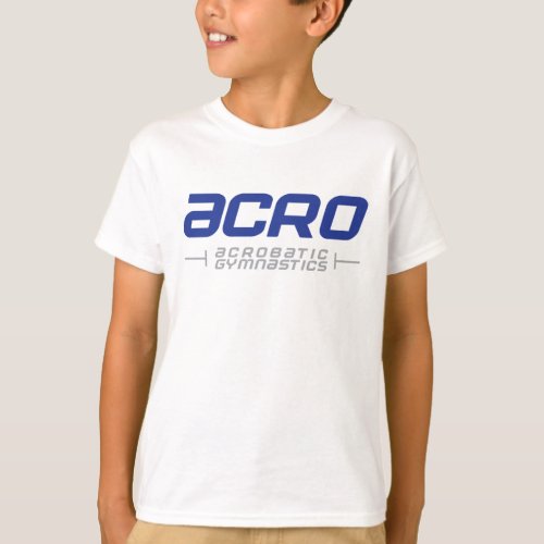 Sporty Acrobatic Gymnastics T_Shirt