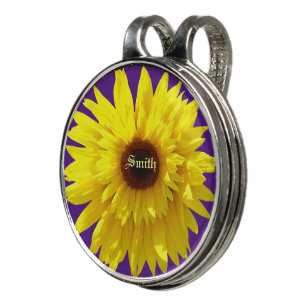 Sporty Ball Marker Golf Hat Clip