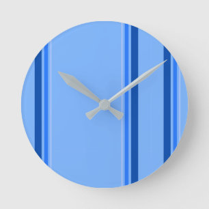 Sporty Blue Wall Clock