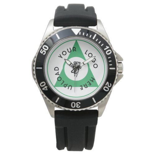 Sporty Business Logo Statement Watch