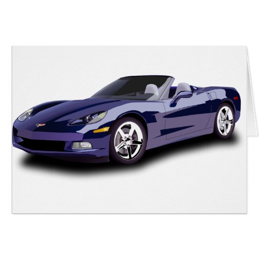 Sporty Car Cards (Front Horizontal)