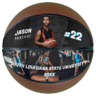 Sporty Custom Player Name Number Photo Collage 