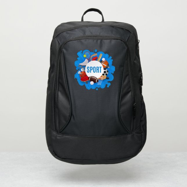 Sporty & Durable Sports Bag – Perfect for Travel (Front)