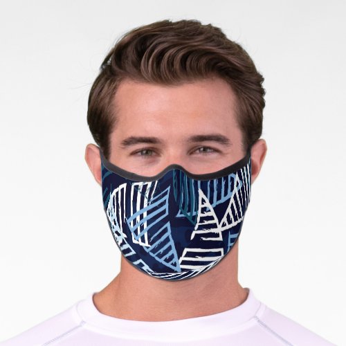 Sporty Fun Creative Seamless Wallpaper Premium Face Mask