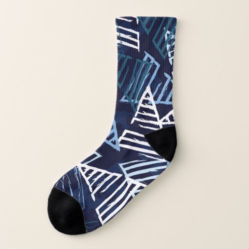 Sporty Fun Creative Seamless Wallpaper Socks