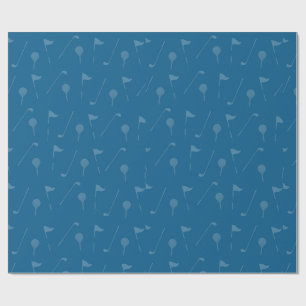 Sporty Golf Gift Wrap for Golf Lovers
