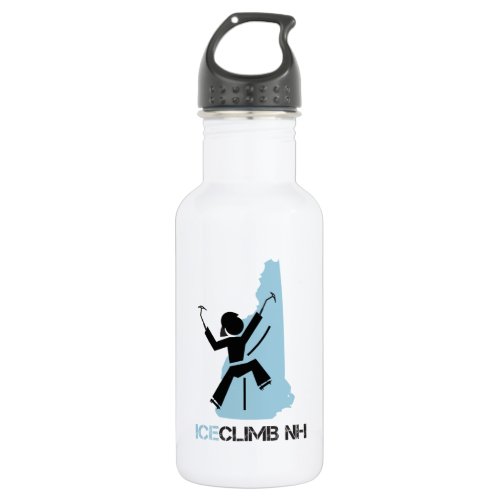 Sporty IceClimb NH Rock Climber Female Stainless Steel Water Bottle