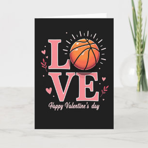 Sporty Love Valentines Day Card
