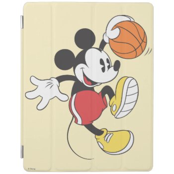 Sporty Mickey | Basketball Player Ipad Smart Cover by MickeyAndFriends at Zazzle